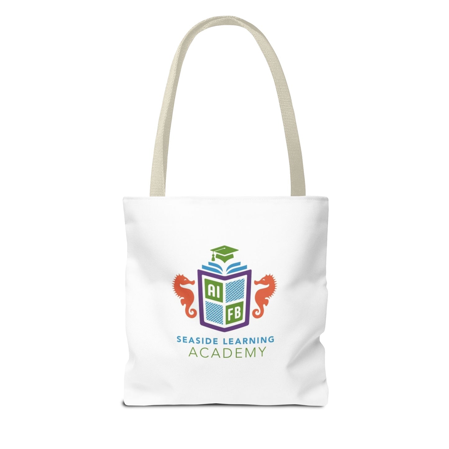 Seaside Learning Academy Tote Bag - Stylish Reusable Bag for School and Everyday Use