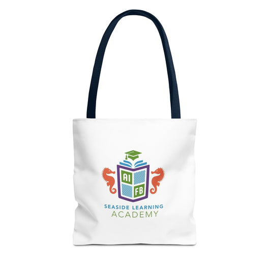 Seaside Learning Academy Tote Bag - Stylish Reusable Bag for School and Everyday Use