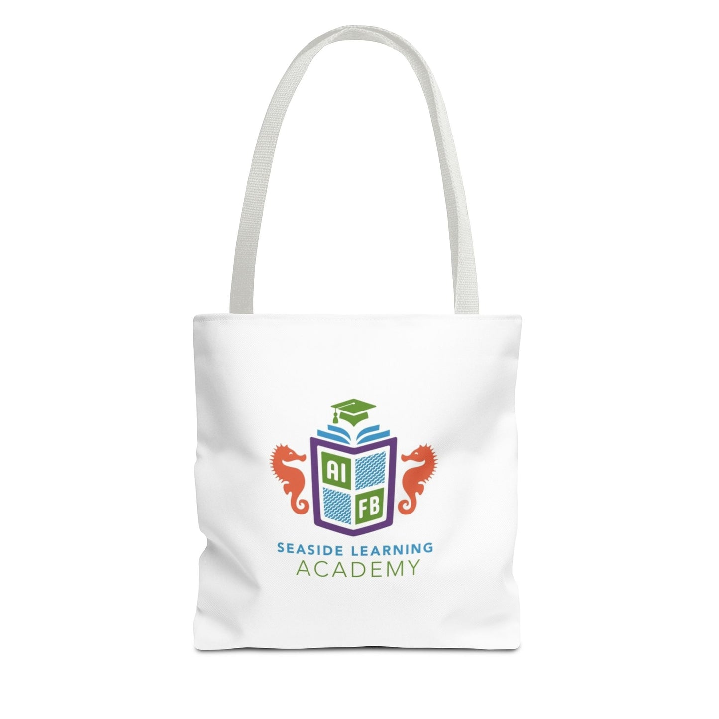 Seaside Learning Academy Tote Bag - Stylish Reusable Bag for School and Everyday Use