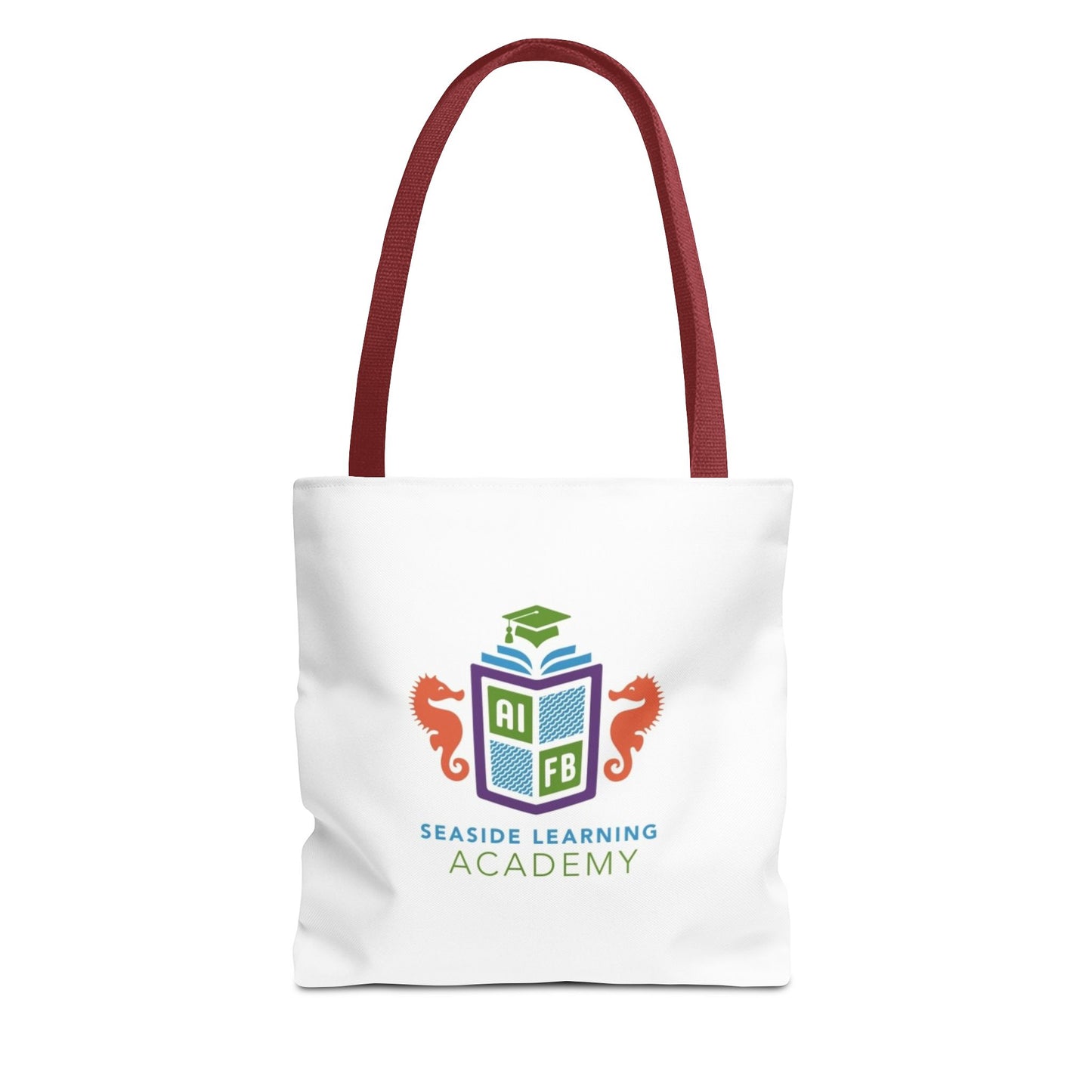 Seaside Learning Academy Tote Bag - Stylish Reusable Bag for School and Everyday Use