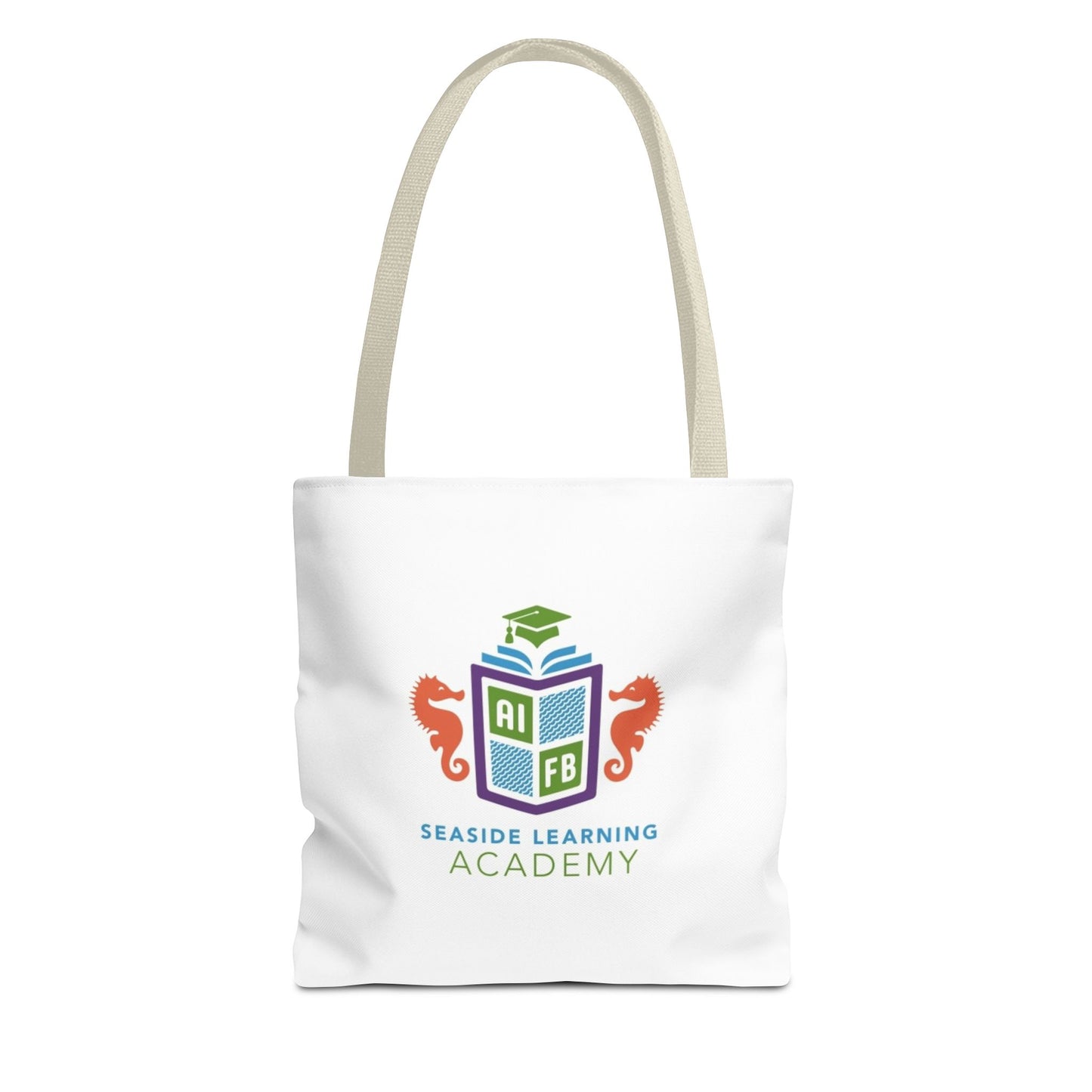 Seaside Learning Academy Tote Bag - Stylish Reusable Bag for School and Everyday Use