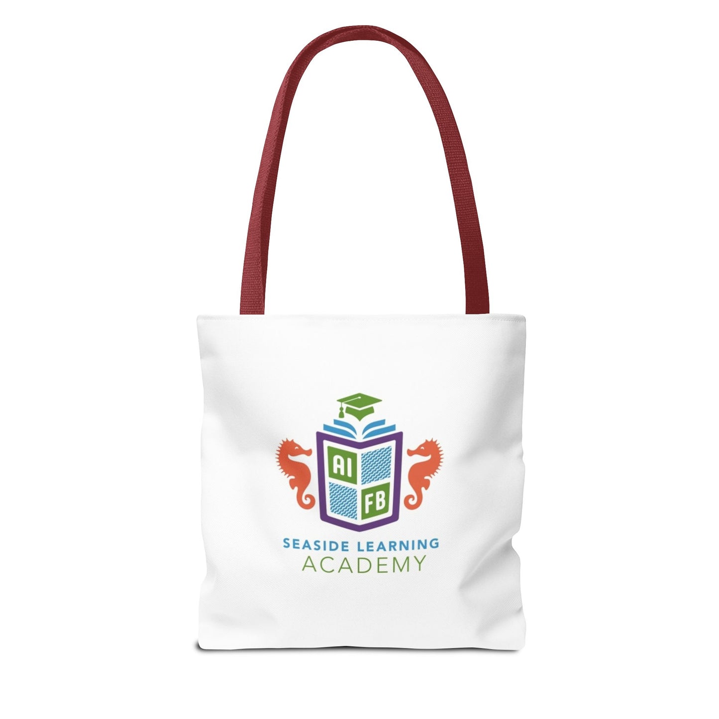 Seaside Learning Academy Tote Bag - Stylish Reusable Bag for School and Everyday Use