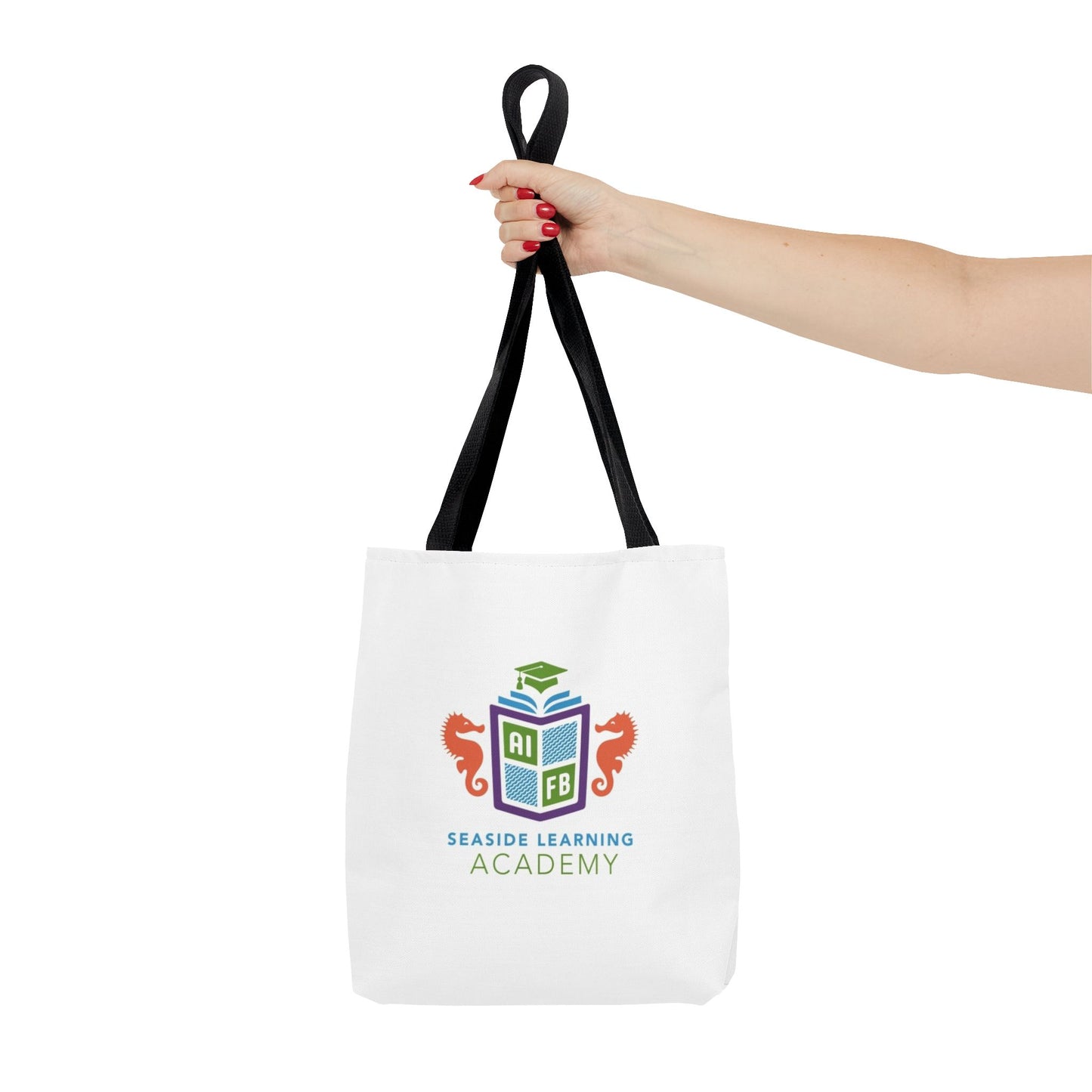 Seaside Learning Academy Tote Bag - Stylish Reusable Bag for School and Everyday Use